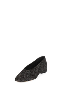 TRUSTEE-F Jeffrey Campbell Kitten Heel Black White Dot _hover