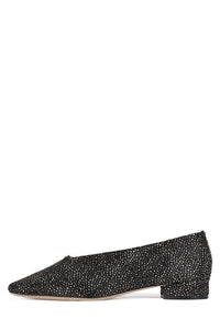 TRUSTEE-F Jeffrey Campbell Kitten Heel Black White Dot