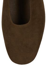 TRUSTEE Jeffrey Campbell Kitten Heels Light Brown Suede