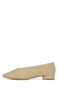 TRUSTEE Pump DV Beige Canvas 6 