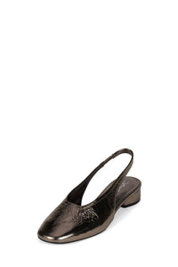 TRUSTEE-SB Jeffrey Campbell Slingback Pump Pewter Crinkle
_hover