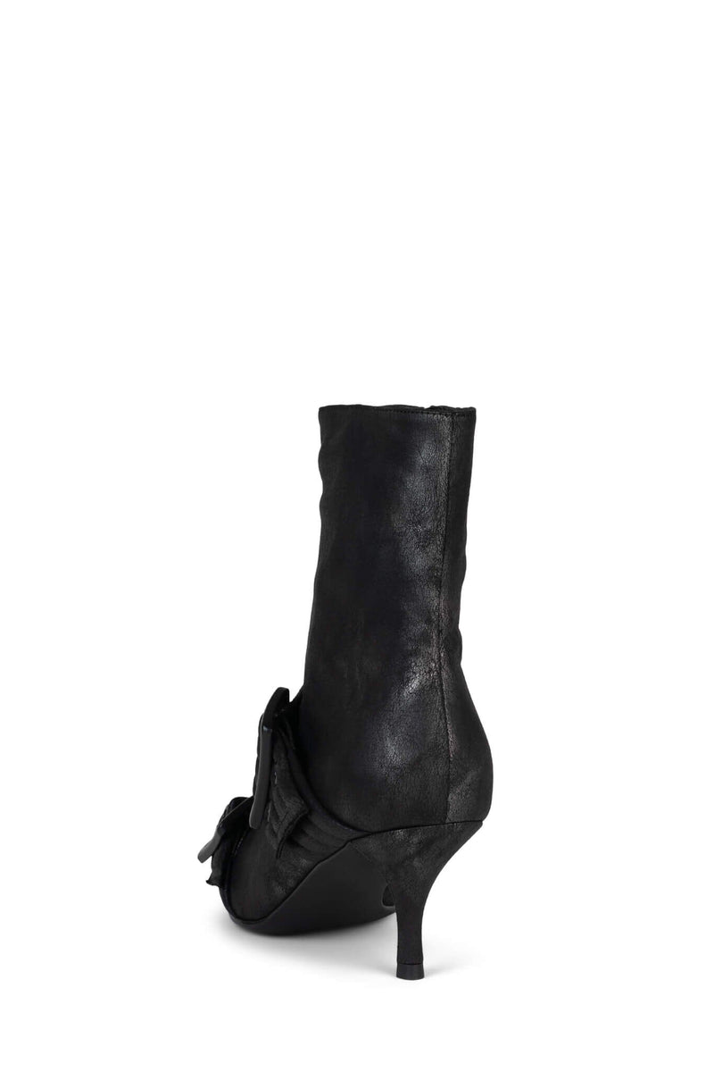 UP-2-DATE Jeffrey Campbell Heeled Boots Black Silver Black Matte