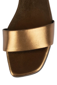 VELLUM-2 Flat Sandal Bronze