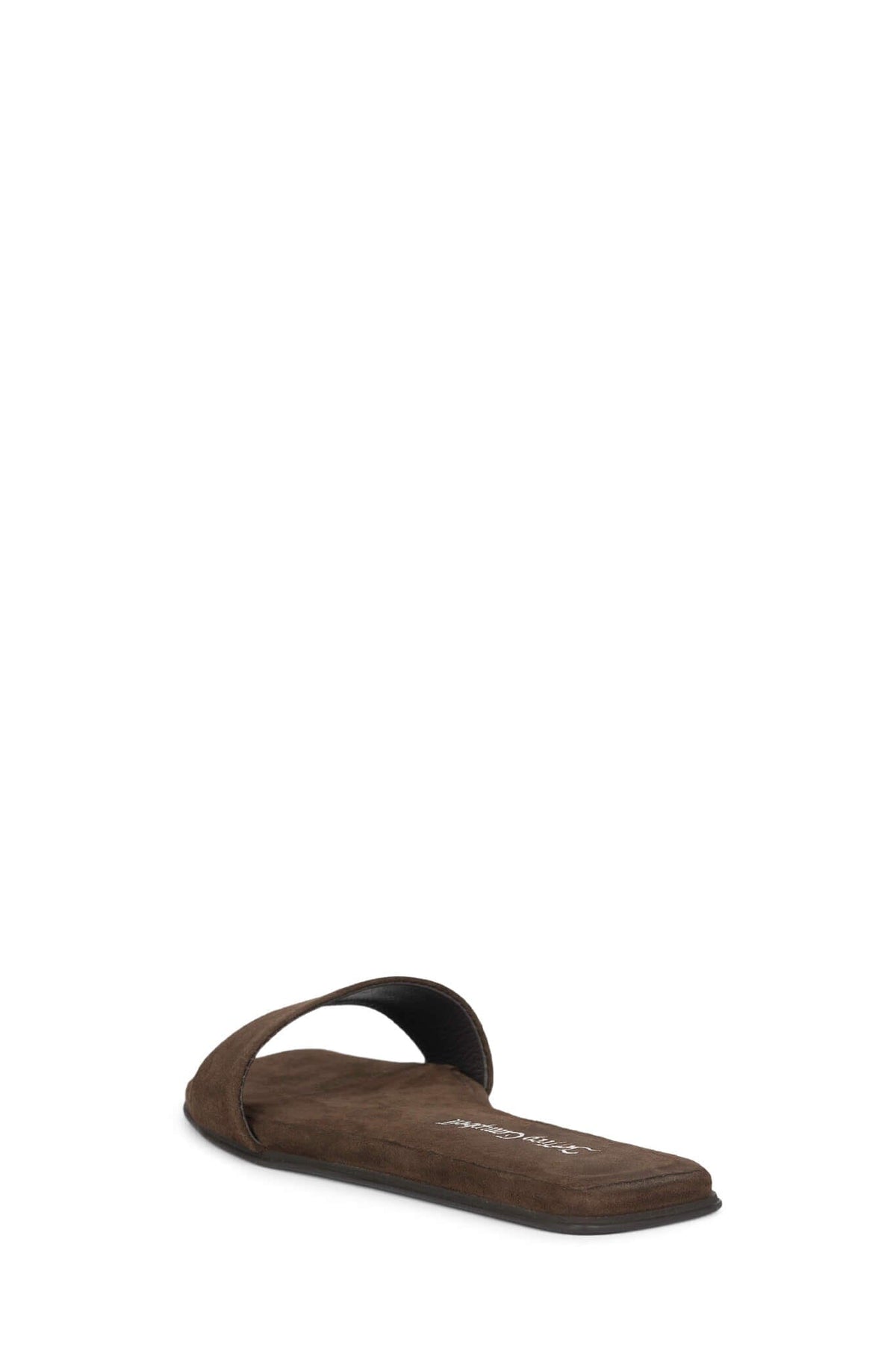 VELLUM-2 Flat Sandal Brown Suede