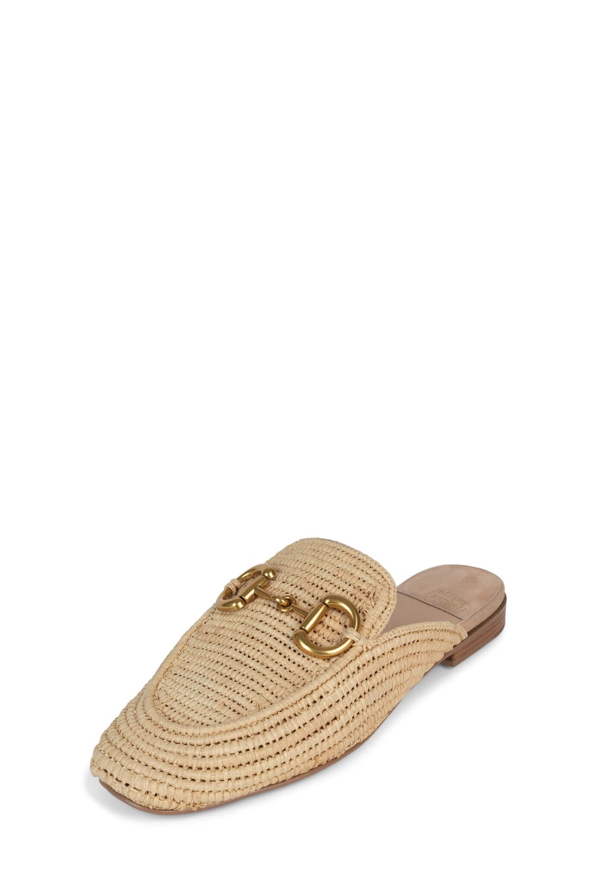 VELVIT-MR Jeffrey Campbell Loafer Natural Woven