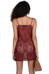 VETIVER Jeffrey Campbell Dress Wine