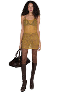 VETIVER Jeffrey Campbell Dress Chartreuse _hover