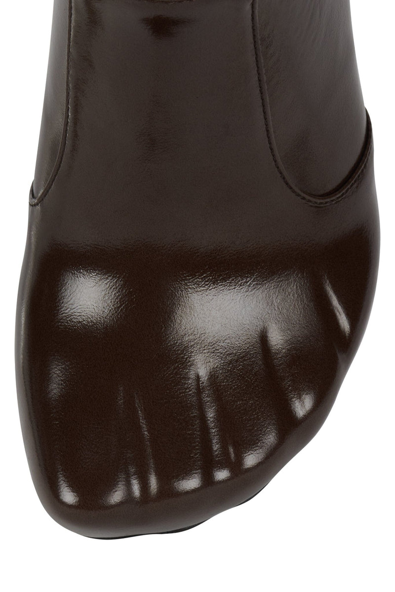 VISIONARY Jeffrey Campbel Ankle Boot Chocolate 