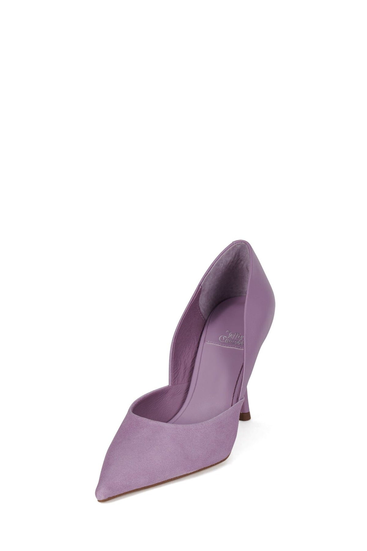 VOLTURI Jeffrey Campbell High-Heel Lilac Suede Combo _hover