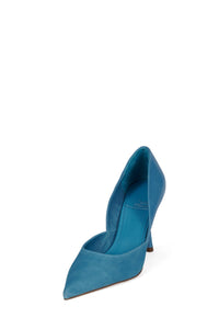 VOLTURI Jeffrey Campbell High-Heel Blue Suede Combo _hover