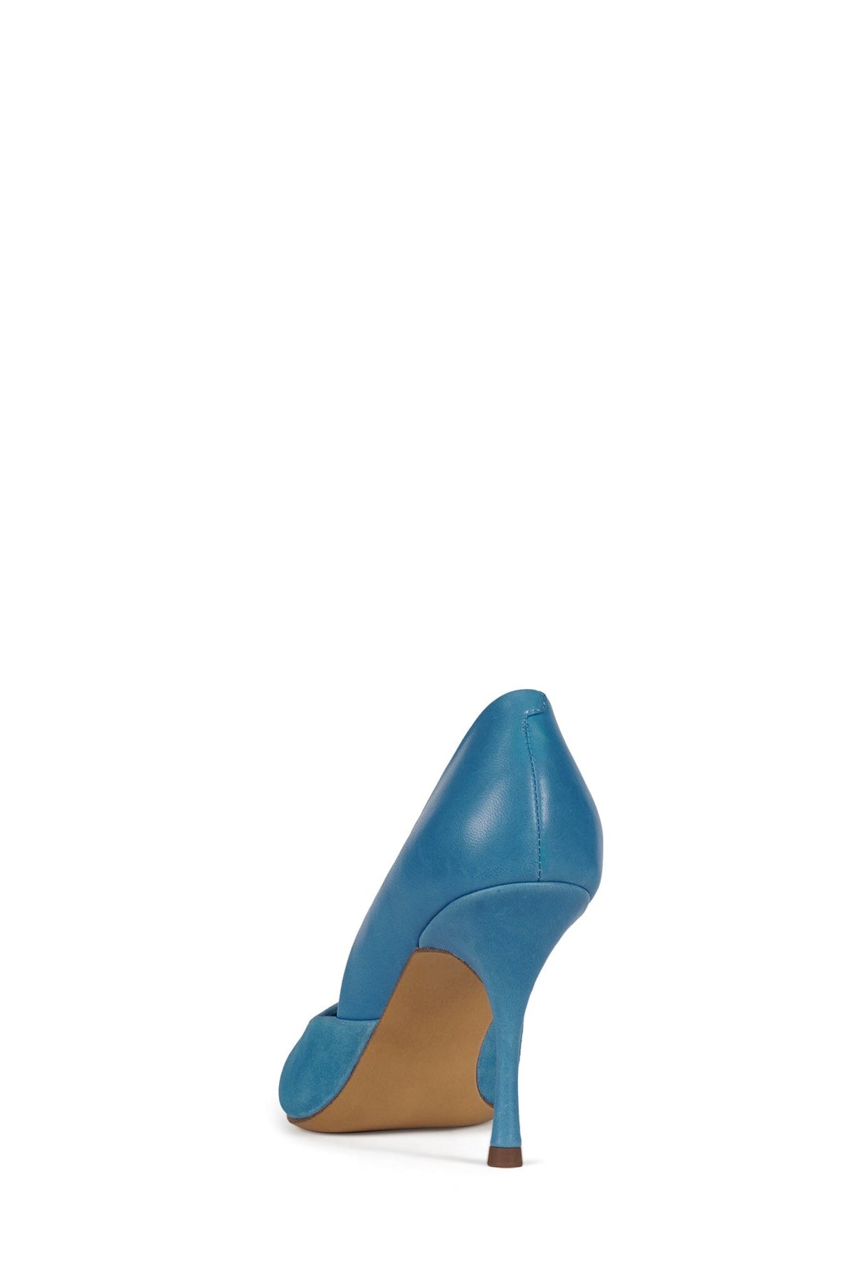 VOLTURI Jeffrey Campbell High-Heel Blue Suede Combo