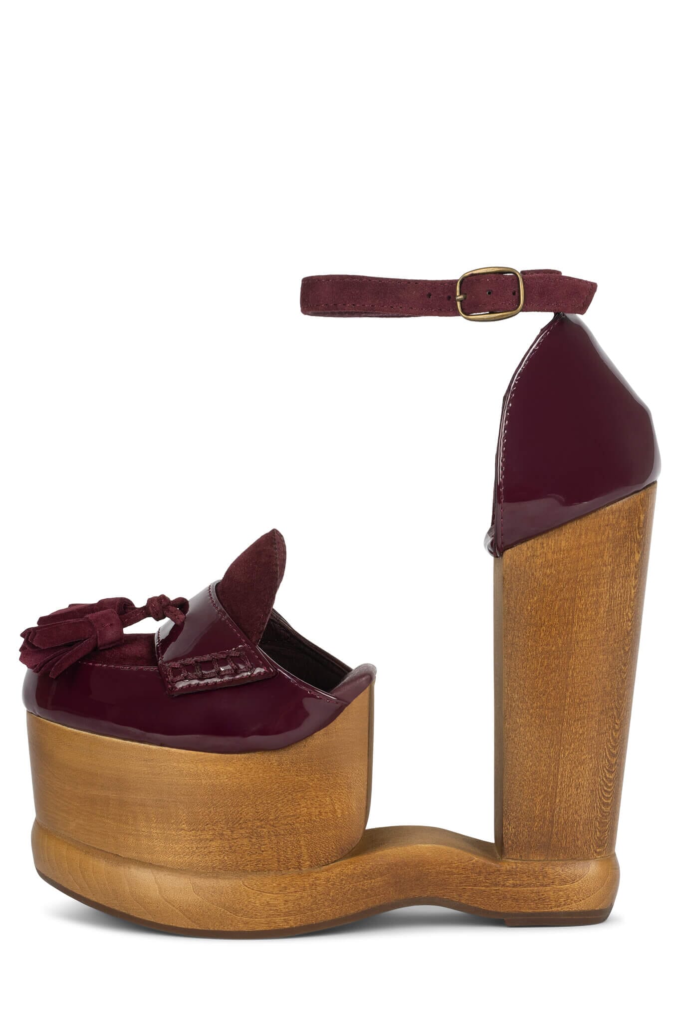 Ameri アメリ STUDS WOOD HEEL WALTERS Jeffrey Campbell Platform Wedge