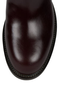 WELSH Mid-Calf Boot Wine