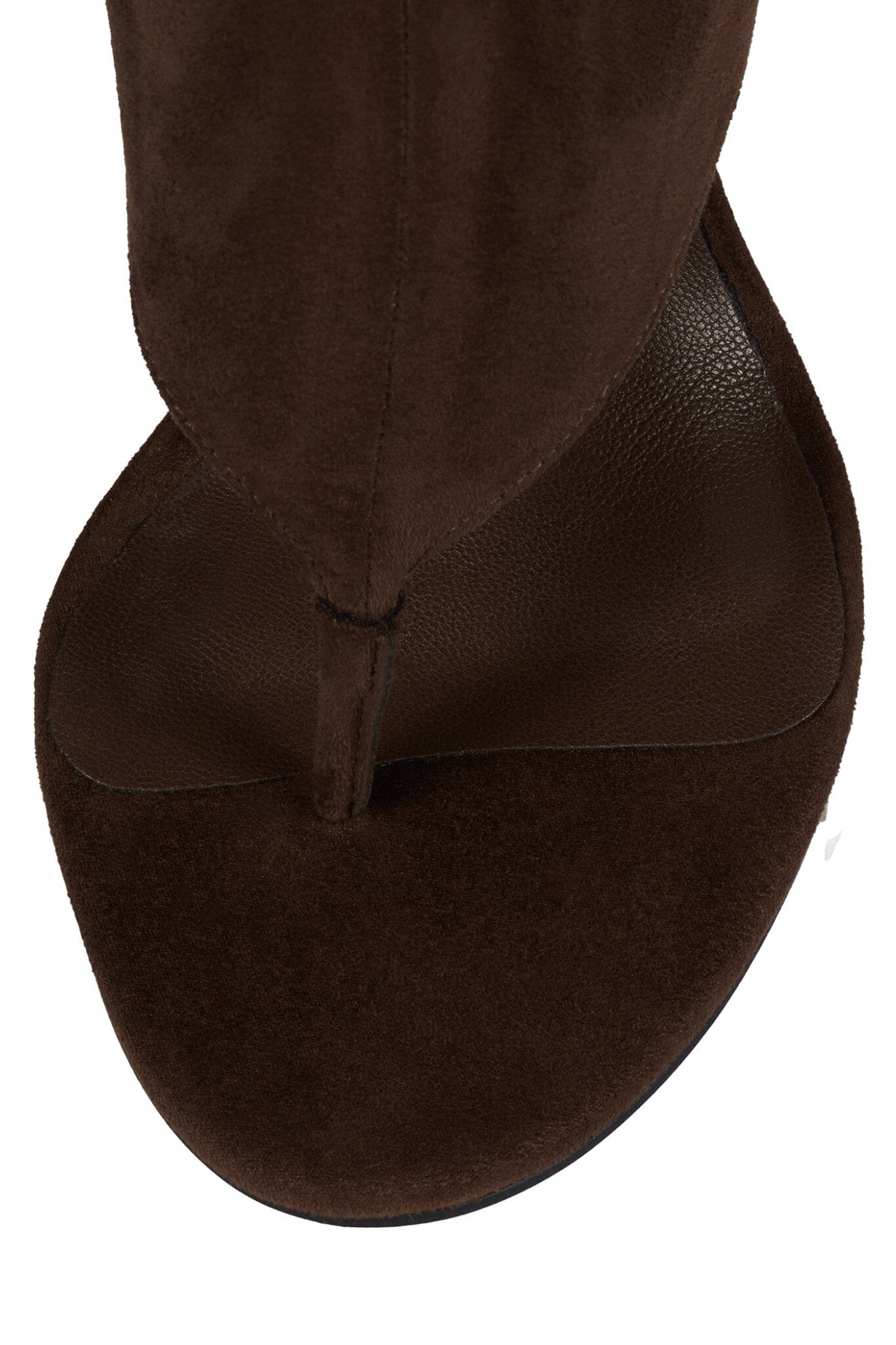 WHATS-UP Jeffrey Campbell Wedge Sandal Brown Suede