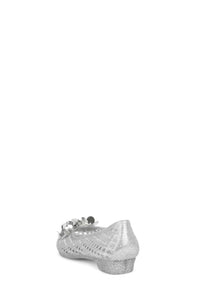 WHIMZY Jeffrey Campbell Jelly Silver Glitter Silver