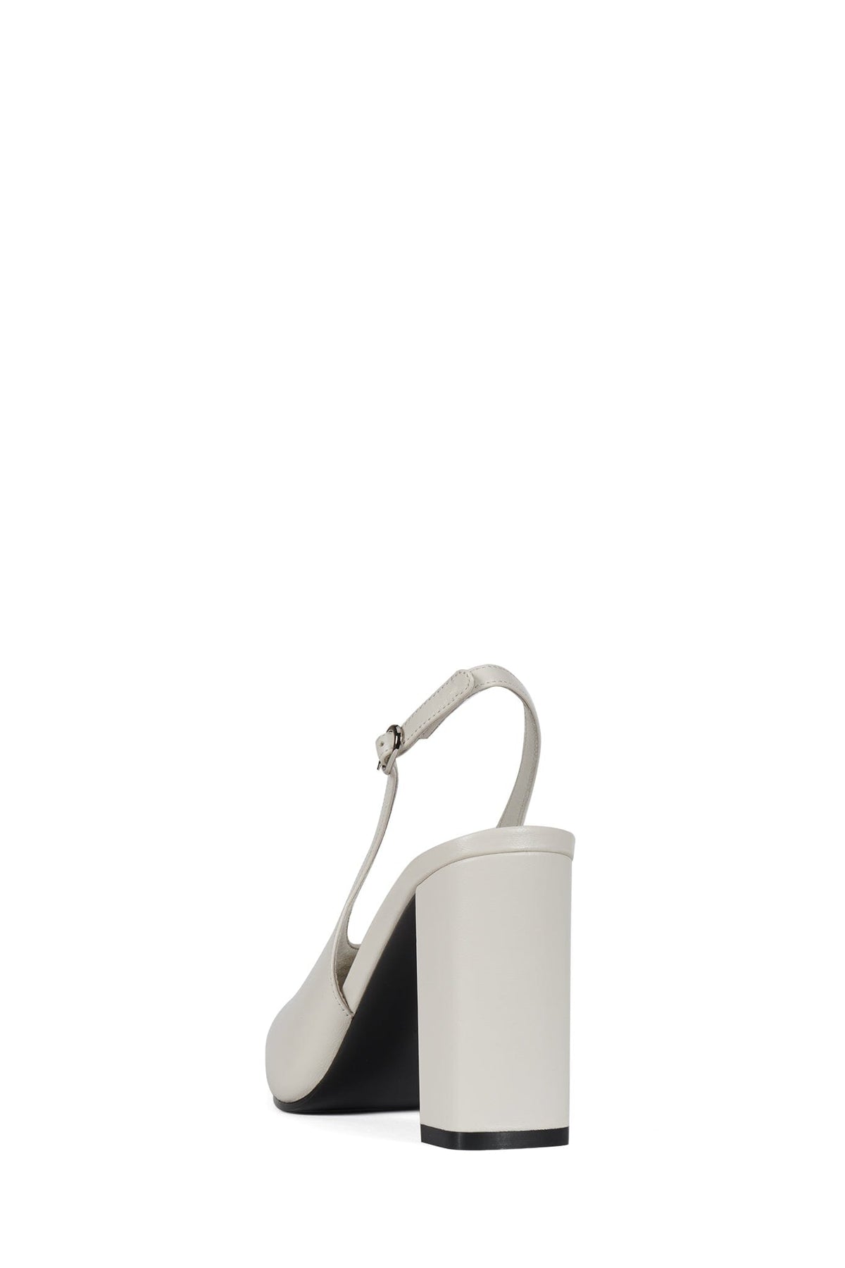 WITHSTAND Jeffrey Campbell Slingback Heel White