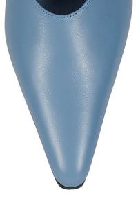 WITHSTAND Jeffrey Campbell Slingback Heel Dusty Blue