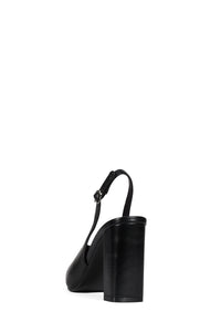 WITHSTAND Jeffrey Campbell Slingback Heel Black