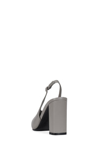WITHSTAND Jeffrey Campbell Slingback Heel Grey
