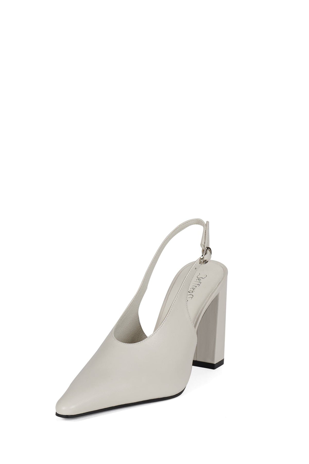 WITHSTAND Jeffrey Campbell Slingback Heel White _hover