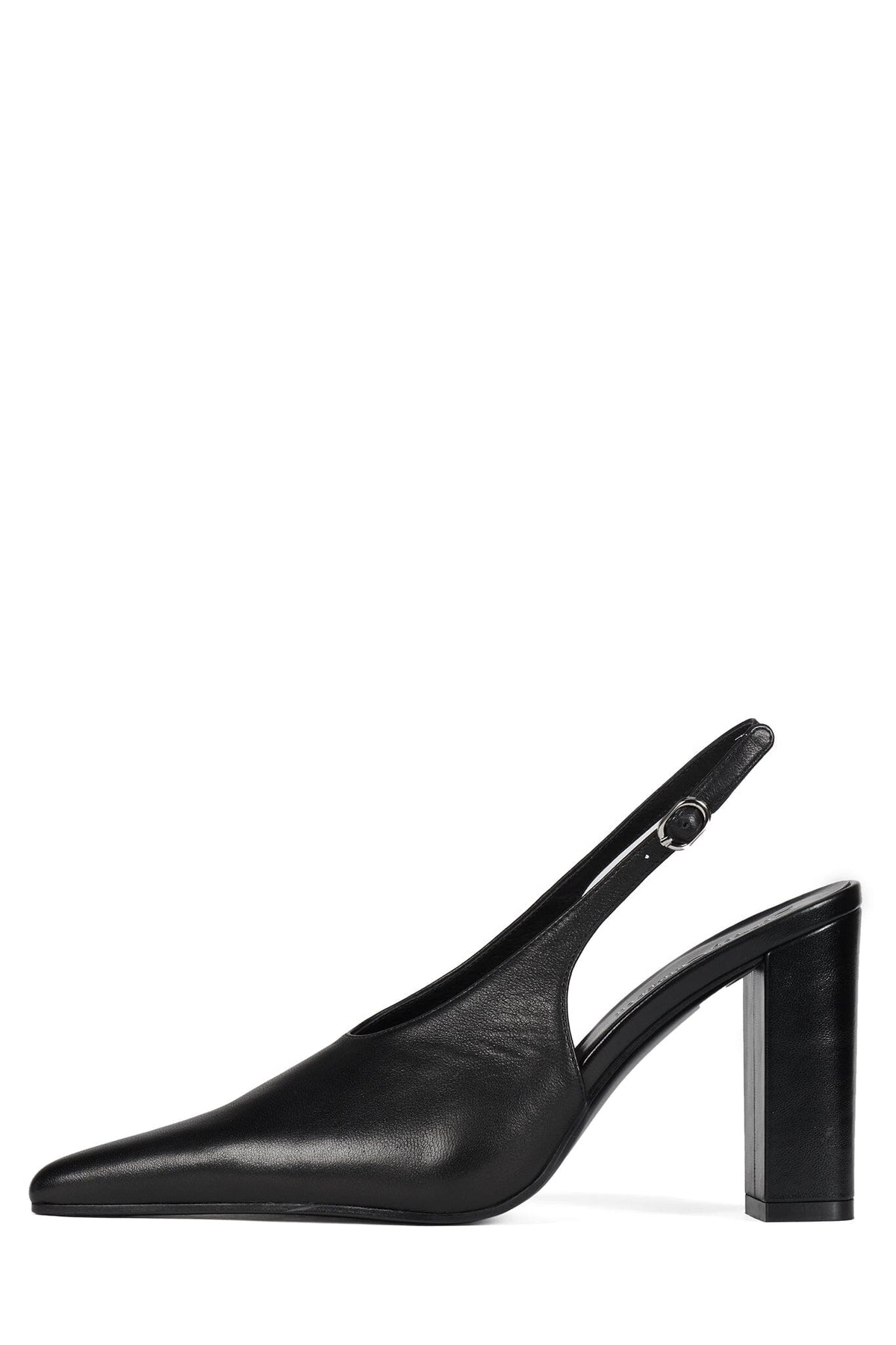 WITHSTAND Jeffrey Campbell Slingback Heel Black