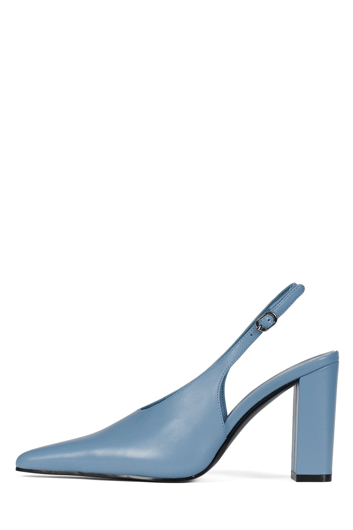 WITHSTAND Jeffrey Campbell Slingback Heel Dusty Blue