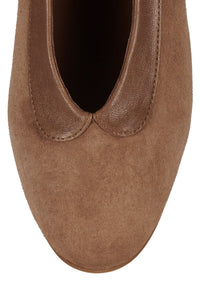 WRAITH Pump Brown Suede