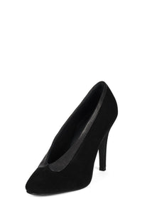 WRAITH Pump Black Suede _hover