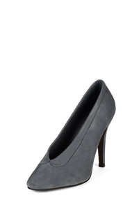 WRAITH Pump Dusty Blue Suede _hover