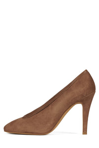 WRAITH Pump Brown Suede