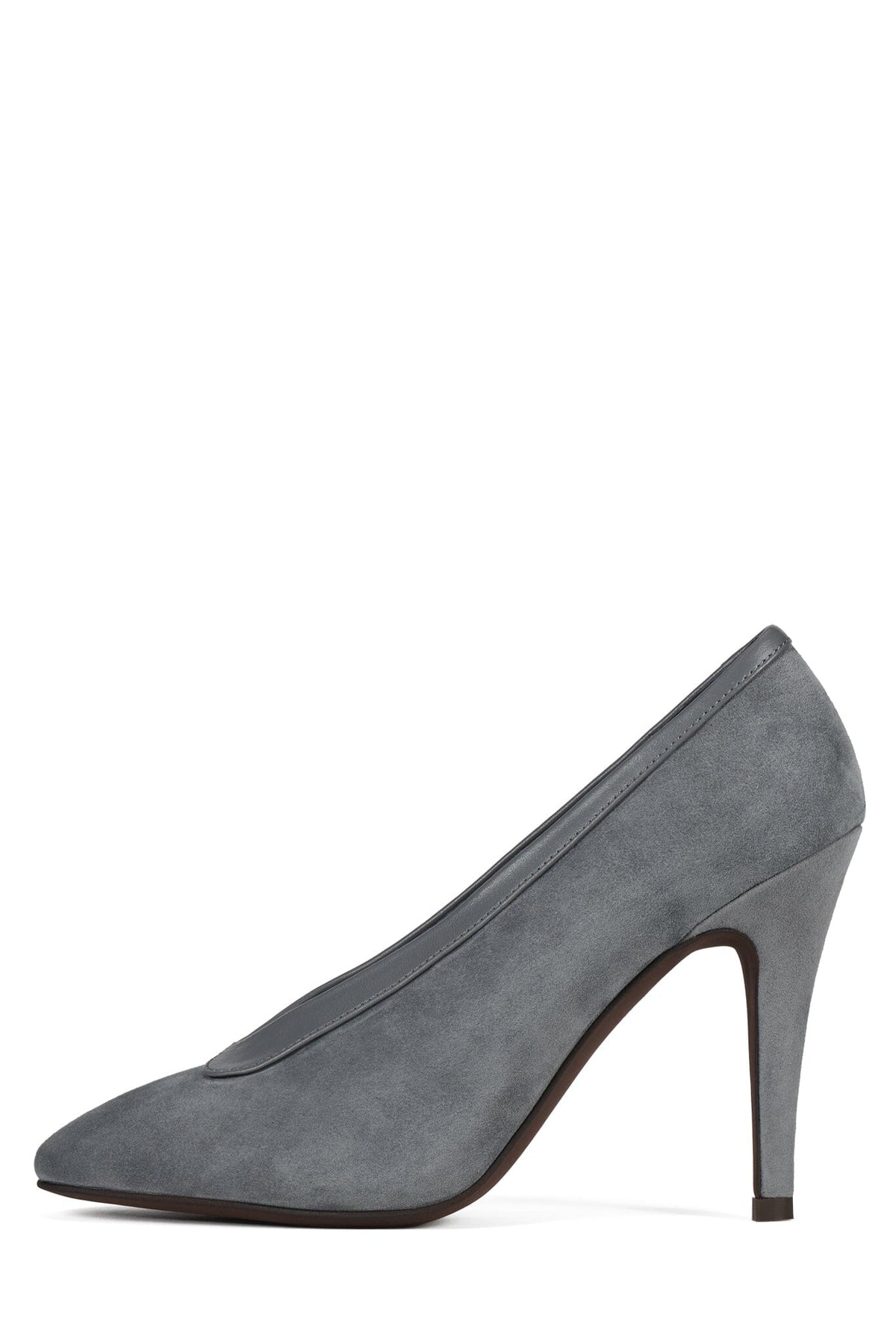 WRAITH Pump Dusty Blue Suede