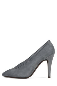 WRAITH Pump Dusty Blue Suede