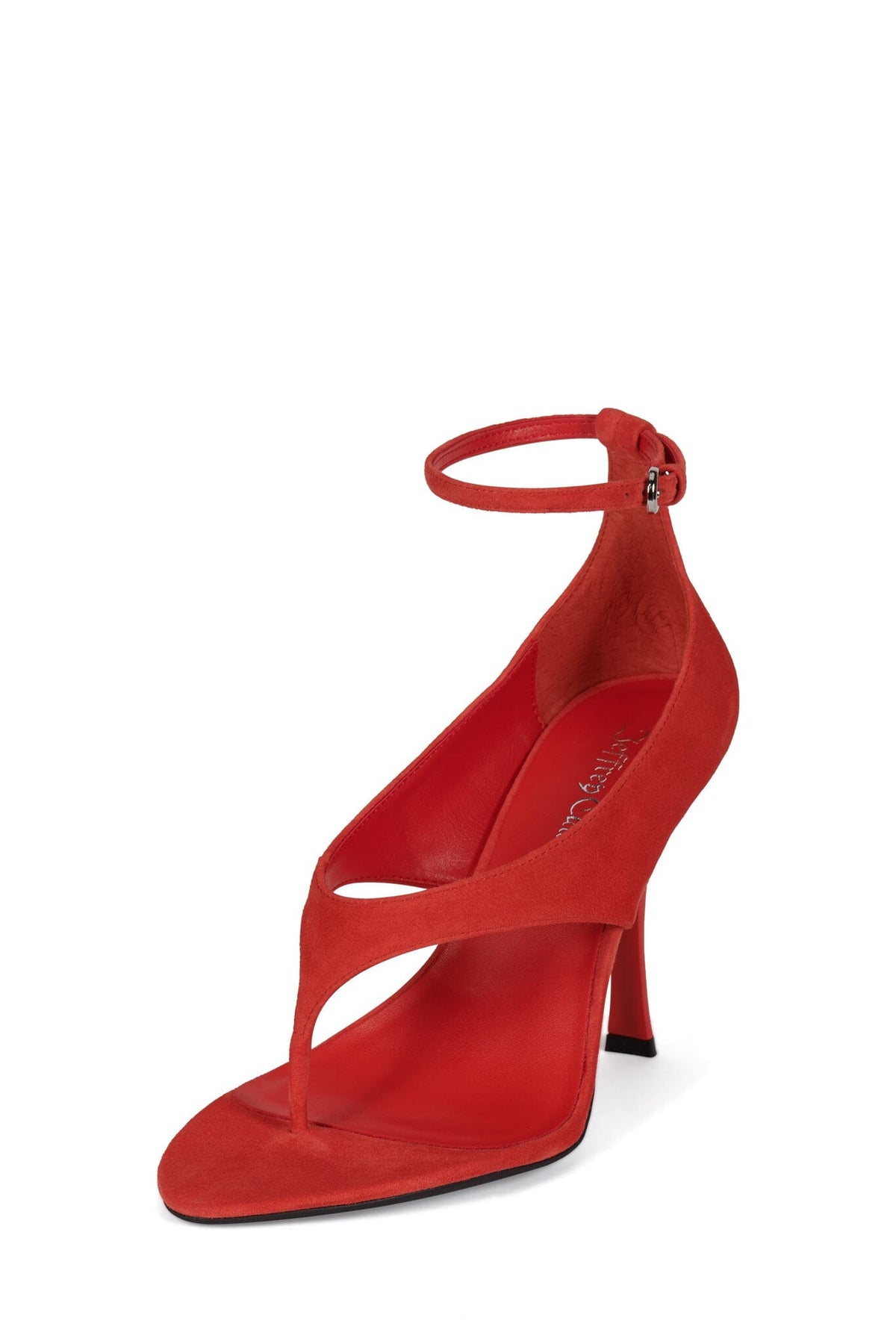 YSABELA Jeffrey Campbell Heeled Sandal Watermelon Suede
_hover