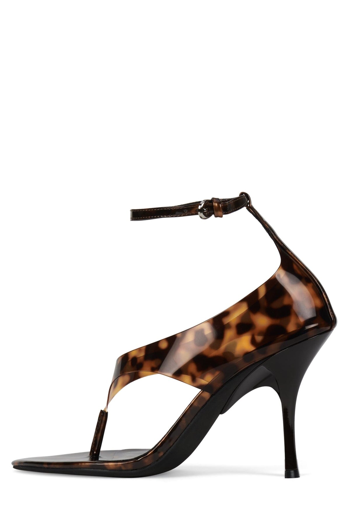 YSABELA Jeffrey Campbell Heeled Sandal Tortoise