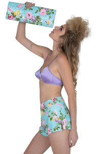 YVONNE Jeffrey Campbell Top Lilac Satin 