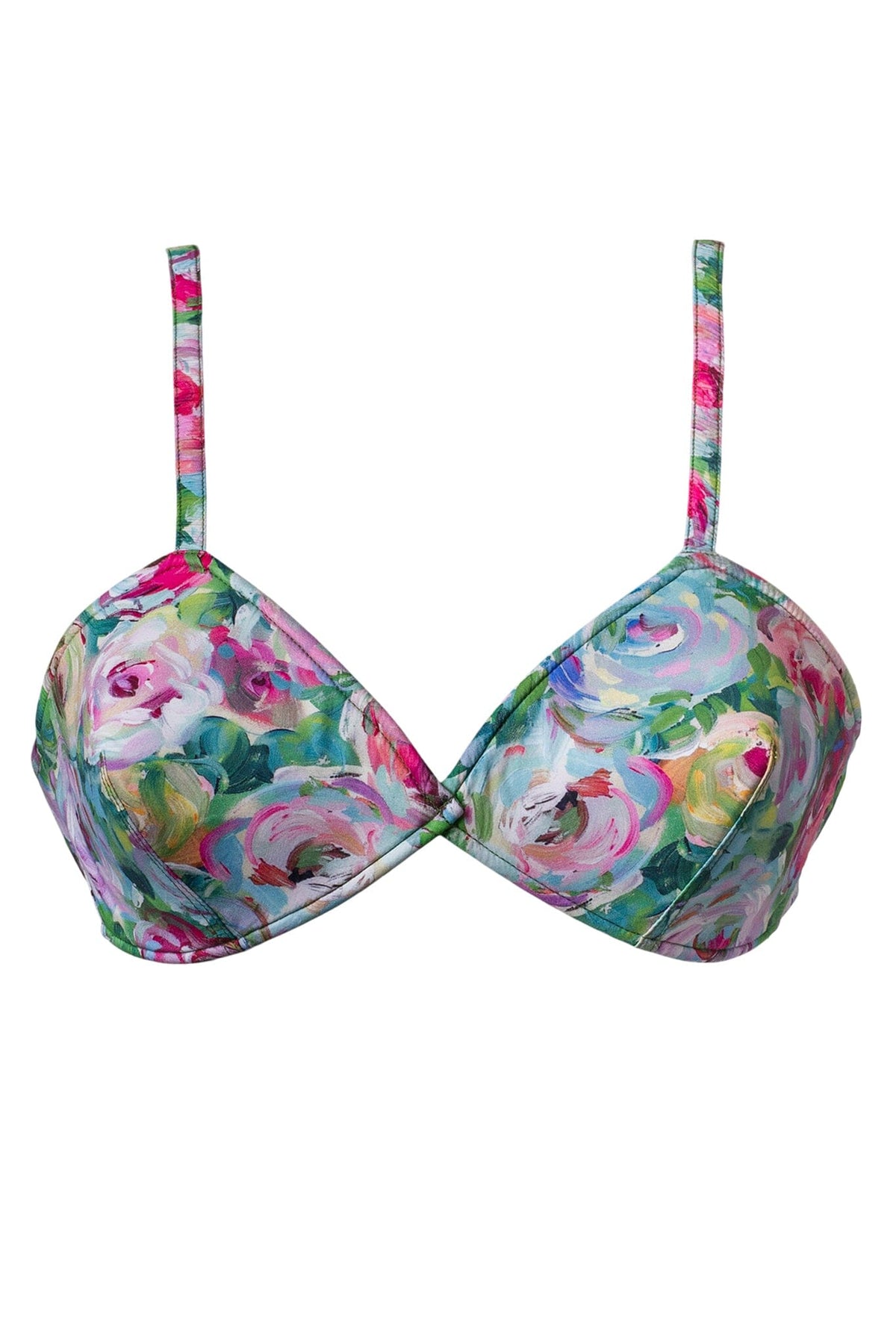 YVONNE Jeffrey Campbell Top Green Floral