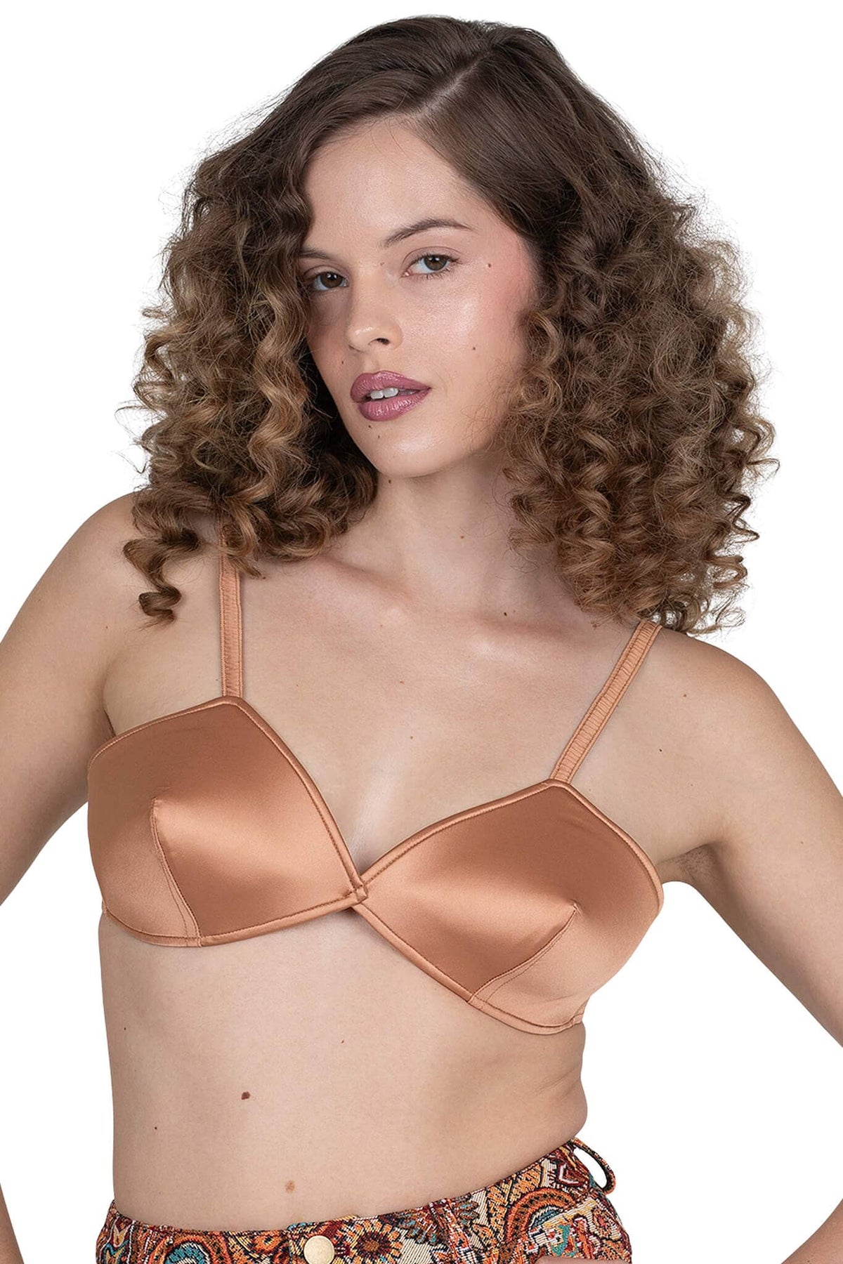 YVONNE TOP Top YYH Natural Satin XS 