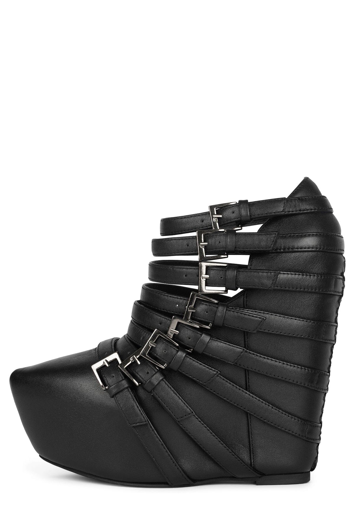 ZIP-2 Platform Wedge Black