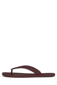 ZORI Flat Sandal Brown Matte