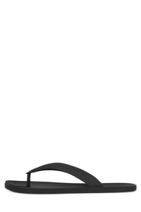 ZORI Flat Sandal CJ Black Matte 6 
