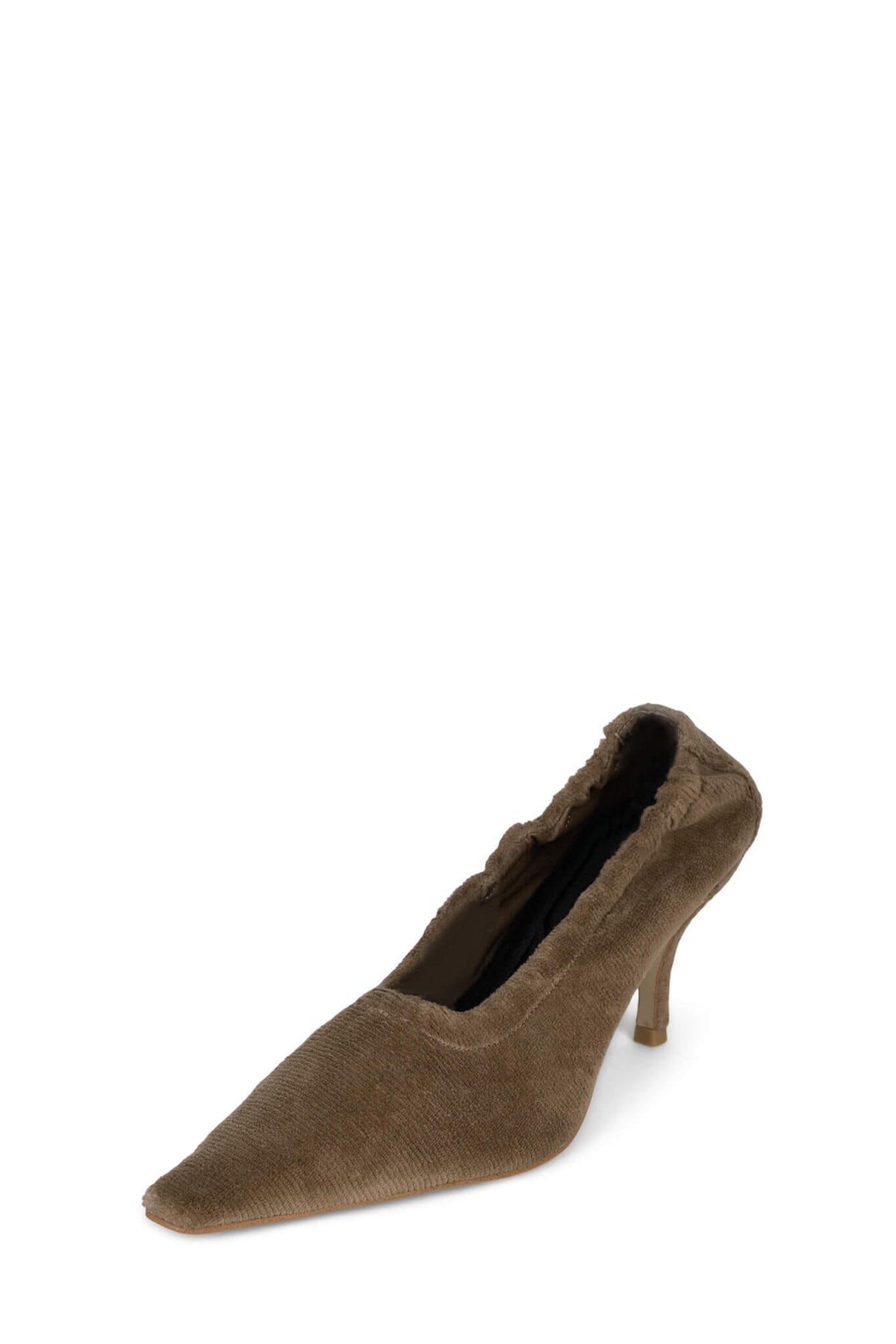 ADVERTISE Jeffrey Campbell Corduroy Pumps Brown Corduroy