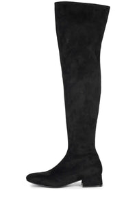 ALLURED Jeffrey Campbell Over-The-Knee Boot Black Suede