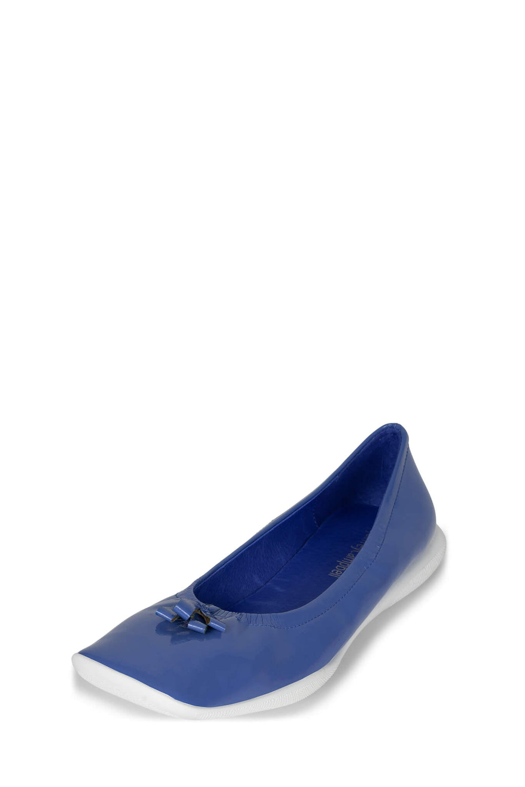 BALLERINA Jeffrey Campbell Blue Crinkle Patent 6 