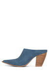 BANK-ON-IT YYH Dusty Blue Suede Tan Stack 6 