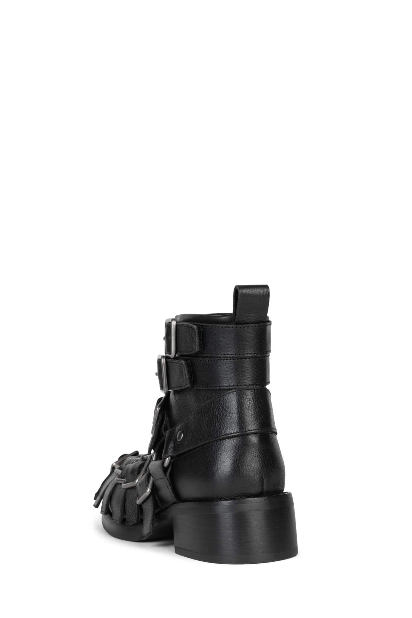 Ash razor clearance black leather boot