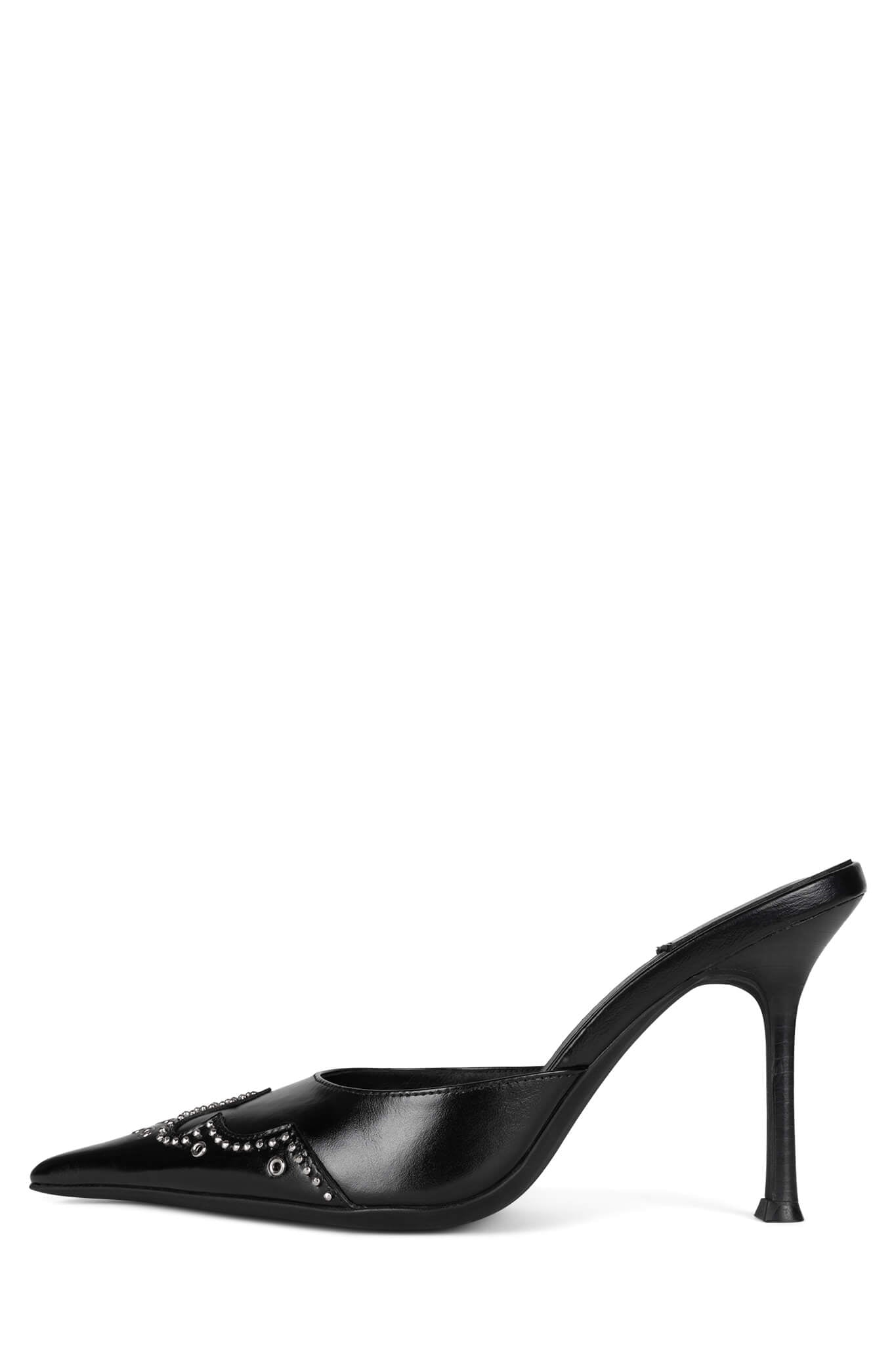 JEFFREY CAMPBELL Maren Mule Sandals / Black / hotsell Size - 10