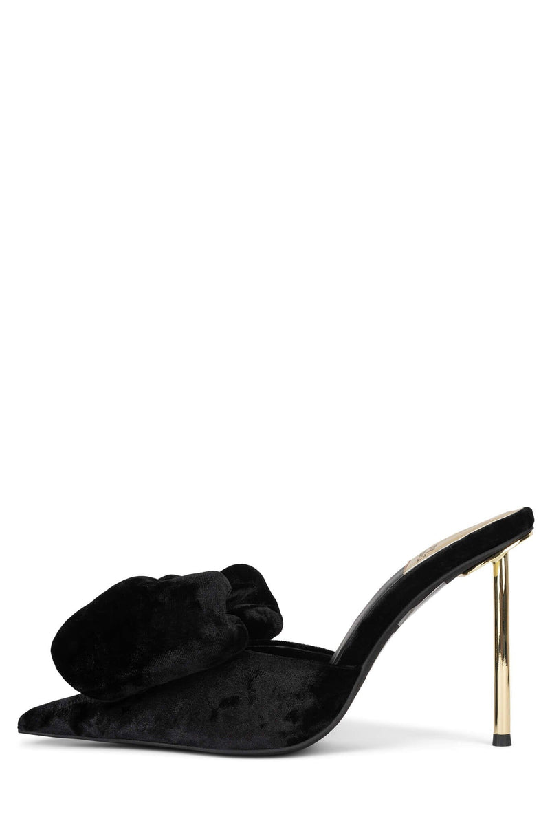 BOWTASTIC YYH Black Crushed Velvet Gold 6 