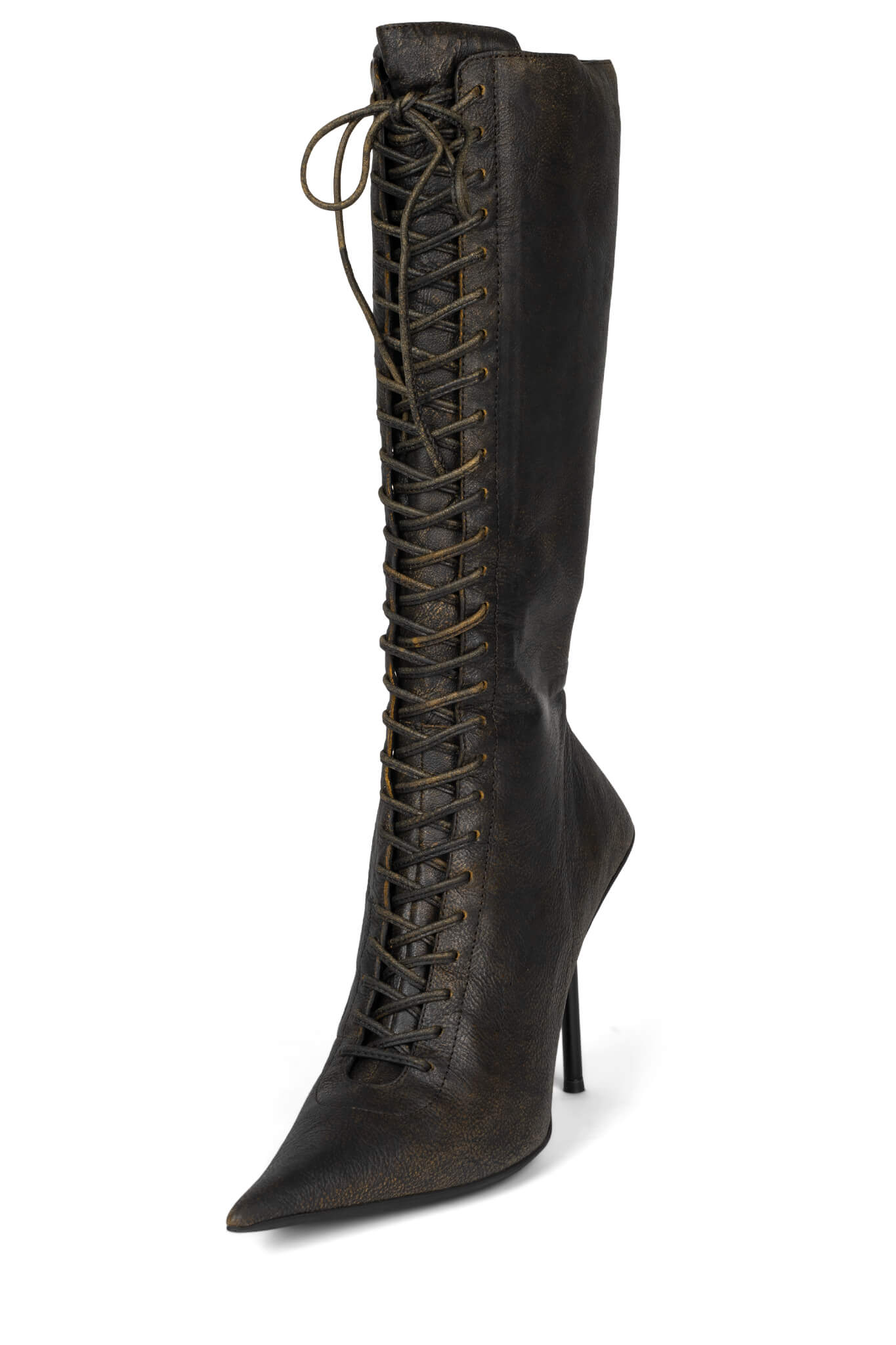 Check lace up boot jeffrey campbell sale