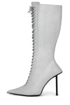CAPTIVATE Jeffrey Campbell White Distressed 6 