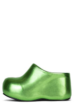 CLOGGIN ST Green Metallic 6 